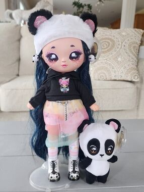 🐼 Na Na Na Surprise Winnie Joyful Panda Teens Soft Fashion Doll 11" With Pet